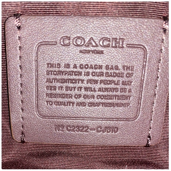 ❤️SOLD❤️NWT Coach Mist Rowan Satchel with Puffy Diamond Quilting - Picture 8 of 12